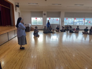 夕べの集い　シスター話　保